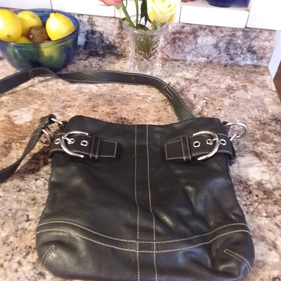 Coach Soho Leather Crossbody Convertible  #1452 - Picture 4 of 5